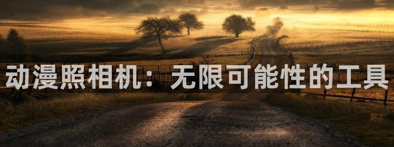 动漫天堂免费：动漫照相机：无限可能性的工具